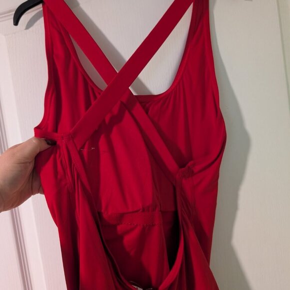 NWT Andie Swim | The Tulum One Piece Cherry Red (XXL-Long Torso) - Picture 7 of 9
